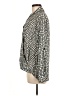 Pleione Silver Long Sleeve Blouse Size M - photo 5