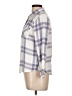 Rails 100% Rayon Plaid Ivory 3/4 Sleeve Button-Down Shirt Size L - photo 5