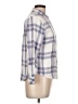 Rails 100% Rayon Plaid Ivory 3/4 Sleeve Button-Down Shirt Size L - photo 4