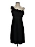 En Focus Studio Solid Black Cocktail Dress Size 4 (petite) - photo 1