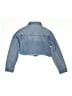 Franki by Francesca's 100% Cotton Blue Denim Jacket Size 8 - photo 2
