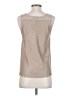 BCBGMAXAZRIA Tan Sleeveless Top Size XXS - photo 2