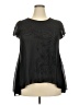 Assorted Brands 100% Polyester Black Short Sleeve Blouse Size 3X - photo 1