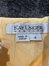 Kay Unger Yellow Cocktail Dress Size 4 - photo 4
