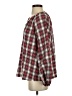 Old Navy Plaid Red Long Sleeve Blouse Size M - photo 5