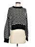 Divided by H&M 100% Acrylic Chevron-herringbone Black Pullover Sweater Size S - photo 1