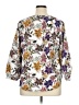 Harve Benard 100% Polyester Floral White 3/4 Sleeve Blouse Size XL - photo 2