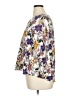 Harve Benard 100% Polyester Floral White 3/4 Sleeve Blouse Size XL - photo 5