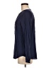 Dalia Collection 100% Rayon Blue Long Sleeve Blouse Size M - photo 5