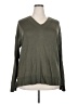 Matty M Green Pullover Sweater Size 2X - photo 1
