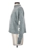 Ultra Flirt Stars Silver Turtleneck Sweater Size S - photo 5