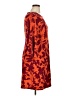 Chaps Print Orange Casual Dress Size 14 - photo 4