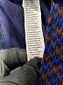 SPANX Argyle Blue Dress Pants Size M - photo 7