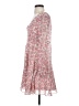 BB Dakota 100% Polyester Floral Pink Cocktail Dress Size S (estimated) - photo 5