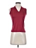 Lime Burgundy Sleeveless Top Size XS - photo 1