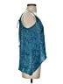 Tolani 100% Silk Blue Sleeveless Silk Top Size S - photo 4