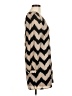Almost Famous 100% Polyester Chevron-herringbone Tan Casual Dress Size M - photo 4