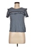 CeCe Gray Short Sleeve T-Shirt Size M - photo 1