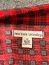 New York Laundry 100% Polyester Plaid Red Long Sleeve Blouse Size 2X - photo 7