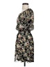 Express 100% Polyester Floral Black Casual Dress Size XS - photo 5