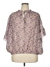 Hailey & Co. 100% Polyester Purple 3/4 Sleeve Blouse Size 1X - photo 1