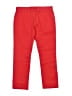Jacadi 100% Cotton Solid Red Casual Pants Size 8 - photo 2