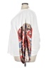 Perch by Blu Pepper Paisley White Ivory Sweatshirt Size 3X - photo 5