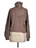 Jessica Simpson 100% Polyester Brown Turtleneck Sweater Size M - photo 1