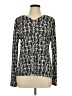 Tahari Black Long Sleeve Blouse Size L - photo 1