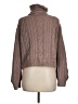 Jessica Simpson 100% Polyester Brown Turtleneck Sweater Size M - photo 2