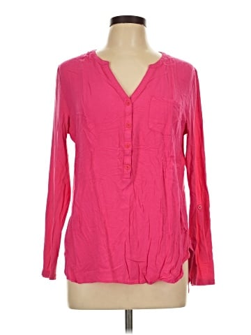 Merona Long Sleeve Blouse (view 1)