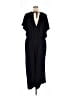 Mlle Gabrielle 100% Polyester Solid Black Jumpsuit Size 2X - photo 2
