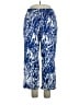 Truth + Style 100% Polyester Print Blue Casual Pants Size L - photo 1