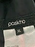 Paskho Solid Black Casual Pants Size XL - photo 7