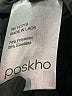 Paskho Solid Black Casual Pants Size XL - photo 8
