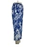 Truth + Style 100% Polyester Print Blue Casual Pants Size L - photo 4