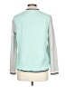 Splendid 100% Rayon Color Block Teal Jacket Size L - photo 2