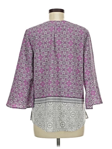 Dana Buchman 3/4 Sleeve Blouse (view 2)