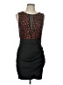 Assorted Brands Animal Print Black Cocktail Dress Size L (estimated) - photo 1