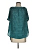 MICHAEL Michael Kors Teal 3/4 Sleeve Blouse Size S - photo 1