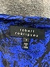 Robert Rodriguez 100% Silk Blue Cocktail Dress Size 2 - photo 7