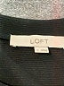 Ann Taylor LOFT Solid Black Casual Dress Size S - photo 7