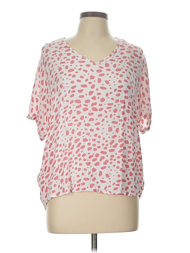 Pre-owned Staccato Short Sleeve T-shirt In Pink
