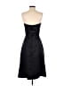 Unbranded Solid Black Cocktail Dress Size S (estimated) - photo 2