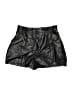 Altar'd State Metallic Black Shorts Size M - photo 1