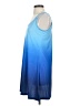 Shein Tie-dye Blue Casual Dress Size 4 - photo 5