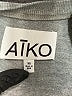 AIKO Solid Gray Romper Size XS - photo 4