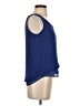 Rebecca Taylor 100% Polyester Blue Sleeveless Blouse Size 0 - photo 4