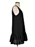 A New York 100% Polyester Solid Black Casual Dress Size S - photo 4