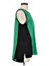 Calvin Klein 100% Polyester Green Sleeveless Top Size M - photo 4